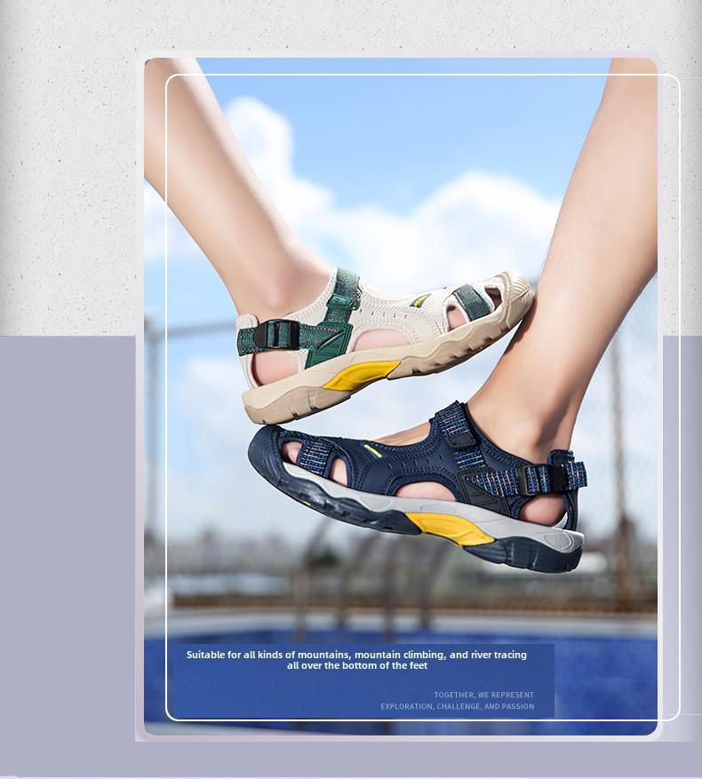 Unisex Sandały Outdoorowe: Antypoślizgowe buty plażowe, wspinaczkowe, turystyczne z zakrytymi palcami
