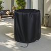 Stool Bar Cover Waterproof Mesh Debris Protection Adjustable Drawstring Windproof Outdoor Patio Table Cover Bar Stool Dust Cover