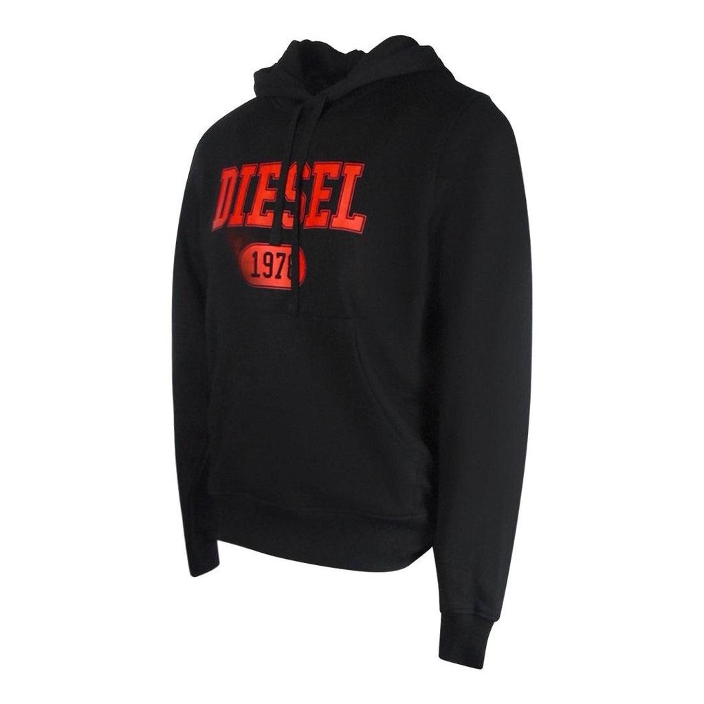 Diesel Mens 1978 Logo Hoodie
