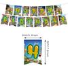 My Monster Singing Theme Birthday Banner Balloon Party Supplies Set Decorations