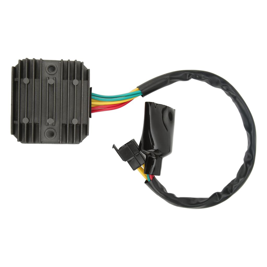 Motorcycle Voltage Regulartor 12V Power Regulator Rectifier 31600‑MS9‑000 Replacement for NTV600 NTV650 Revere