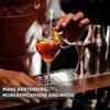 Cocktail Mixing Spoon, Cup Acrylic Bar puddler 10 pcs