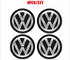 3D Styling Volkswagen Logo Car Wheel Center Cover Hub Cap Emblem sticker for VW RLine R32 Touareg CC Golf Passat GTI Polo Caddy