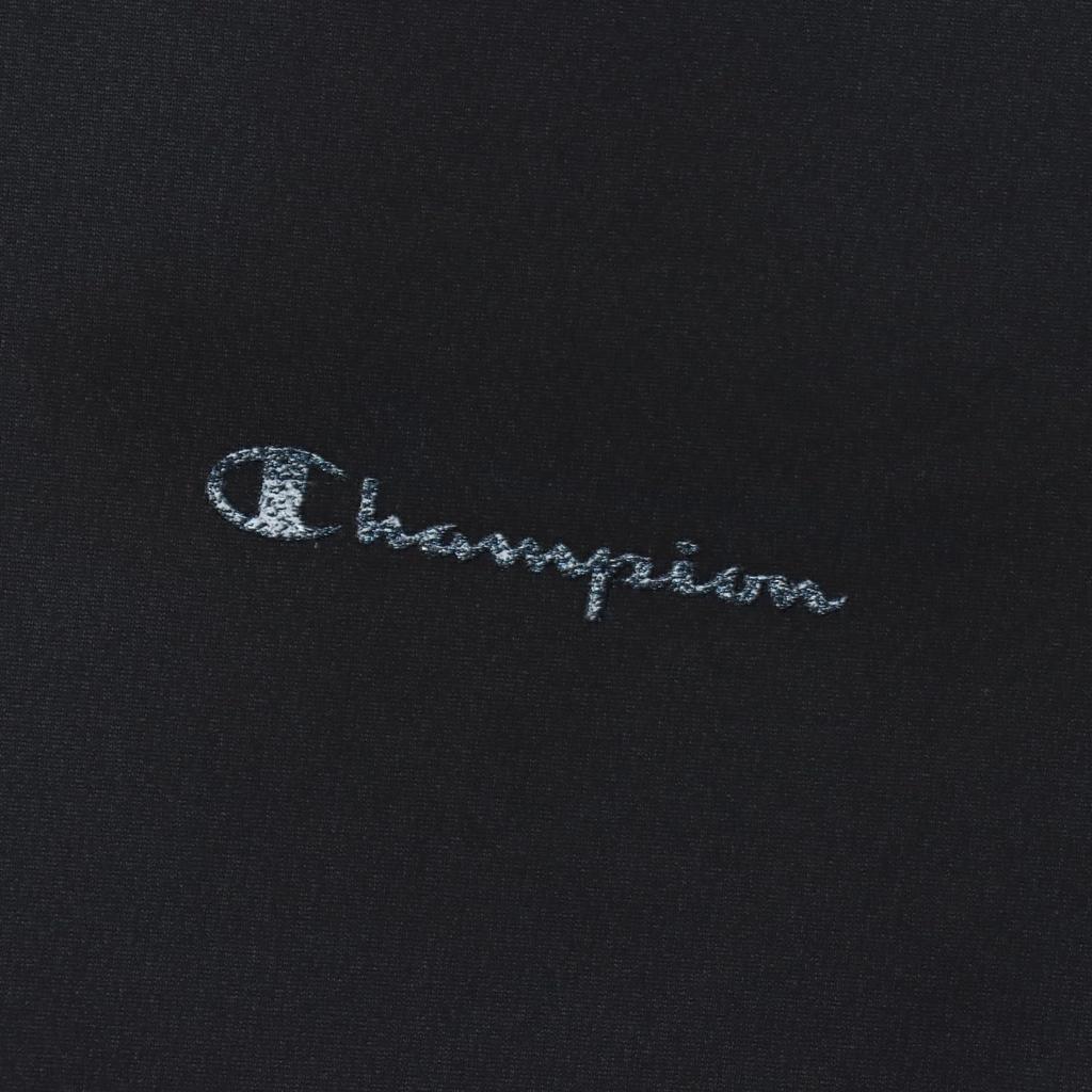 Champion Long Sleeve Round Relax Odor Quick UV Script Basic Sports T-Shirt, Neck, Fit, Antibacterial, Resistant, Drying, Protection, Logo, T-Shirt,