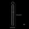 Stylish Cigarettes Container with Keychain Portable Cigarettes Holder Aluminum Metal Cigarettes Storage Tube for Men