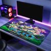 JoJo's Bizarre Adventure Mauspads - Rutschfeste Gummibasis, Glatte Oberfläche für Arbeit, Gaming, Büro und Zuhause, Schreibtisch-Mauspad