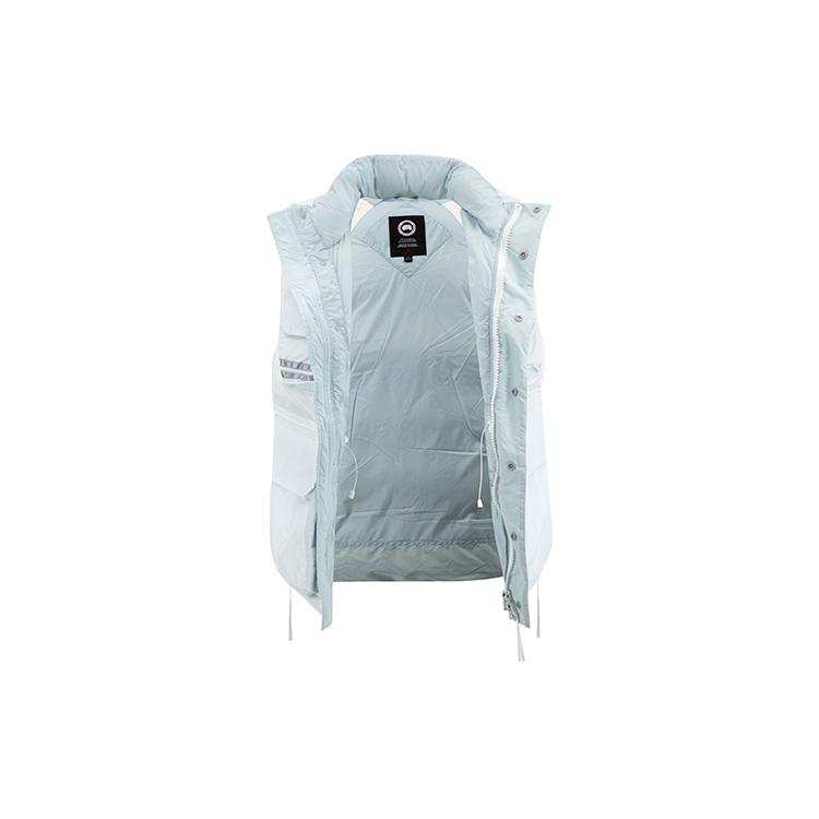 Canada Goose X-Ray Down Vests Unisex Melted Water Blue Stand Collar Moderate Other 4100UX1-463