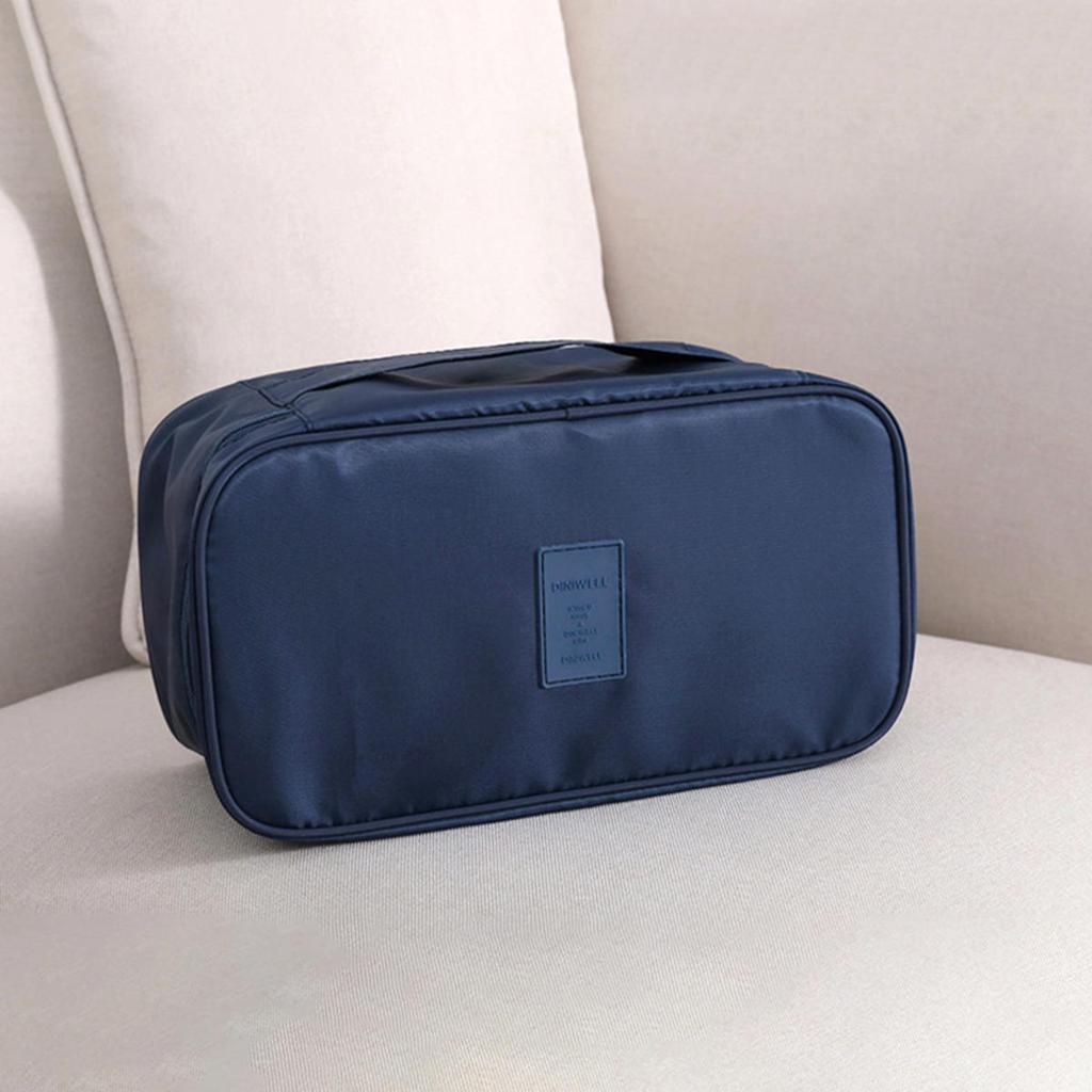 Tragbare Reise-Aufbewahrungstasche, multifunktionale BH-Unterwäsche-Organizer-Taschen, Kulturbeutel, Kosmetiktasche für Outdoor-Reisen