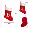 Christmas Alphabet Socks Christmas Tree Ornaments Christmas Decorations for Home Navidad Noel Xmas Gift 2026 Happy New Year