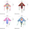1.2 Meter Children's Curved Edge Kite With High Definition Printing Triangular Kite For Ground Stall And Park
