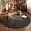 Light Luxury Bedroom Decor Round Carpet Modern Style Carpets for Living Room Washable Bedside Soft Floor Mat Anti-slip Study Rug