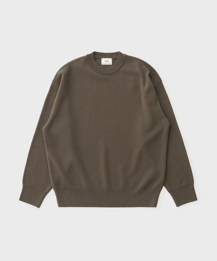 ANOTHER OFFICE Doubleface Sponge Pullover (Clove)
