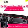 Anti-Slip Heat Insulation Sunshade Pad for Geely Vision X6 16-19 Console