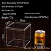 Transparent Acrylic Storage Box with Lid for Jewelry, Gifts, or Wedding Candy Display