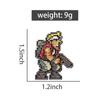 Shooting Game Pin Cool Enamel Pin Men's Brooch Jeans Brooches Brooches for Clothing Badges Jewelry Accessory Anime Fans Gift