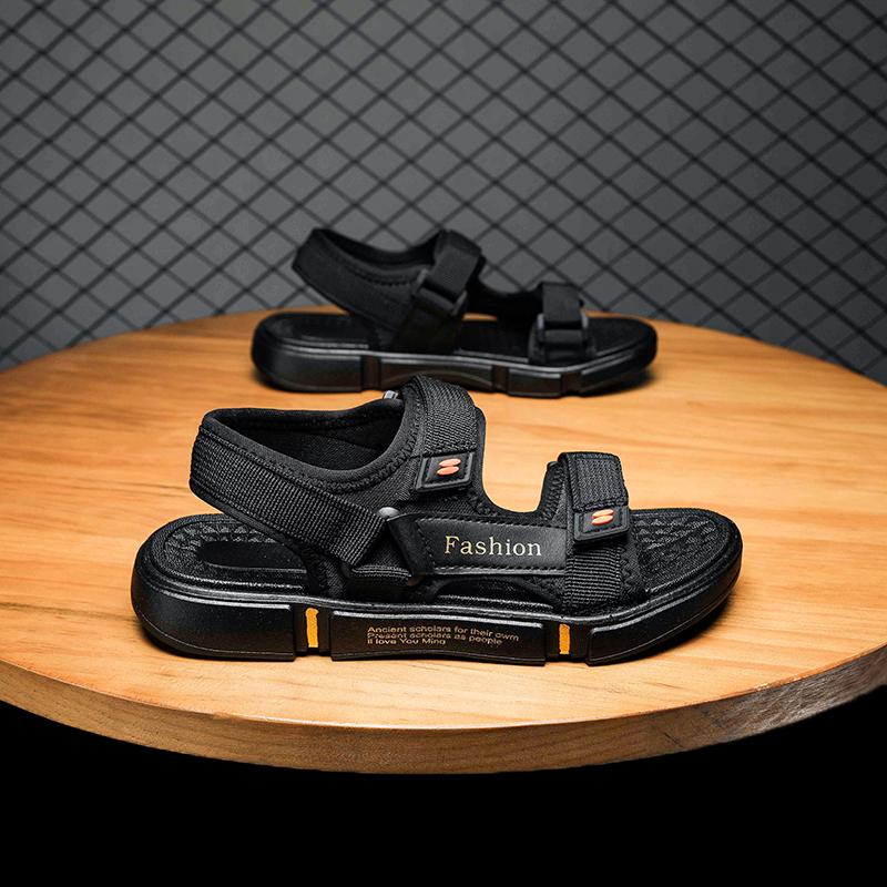 New Men's Summer Sandals Outdoor Non-Slip Mountaineering Hiking Shoes Men's Beach Slippers Casual Sports Shoes Korean Fashion Pe