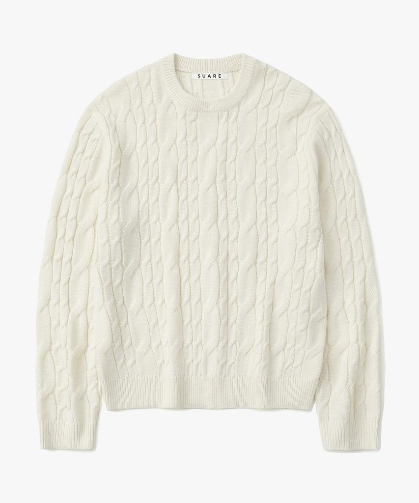 SUARE 2-In-1 Crop Cable Knit - 4 Colors