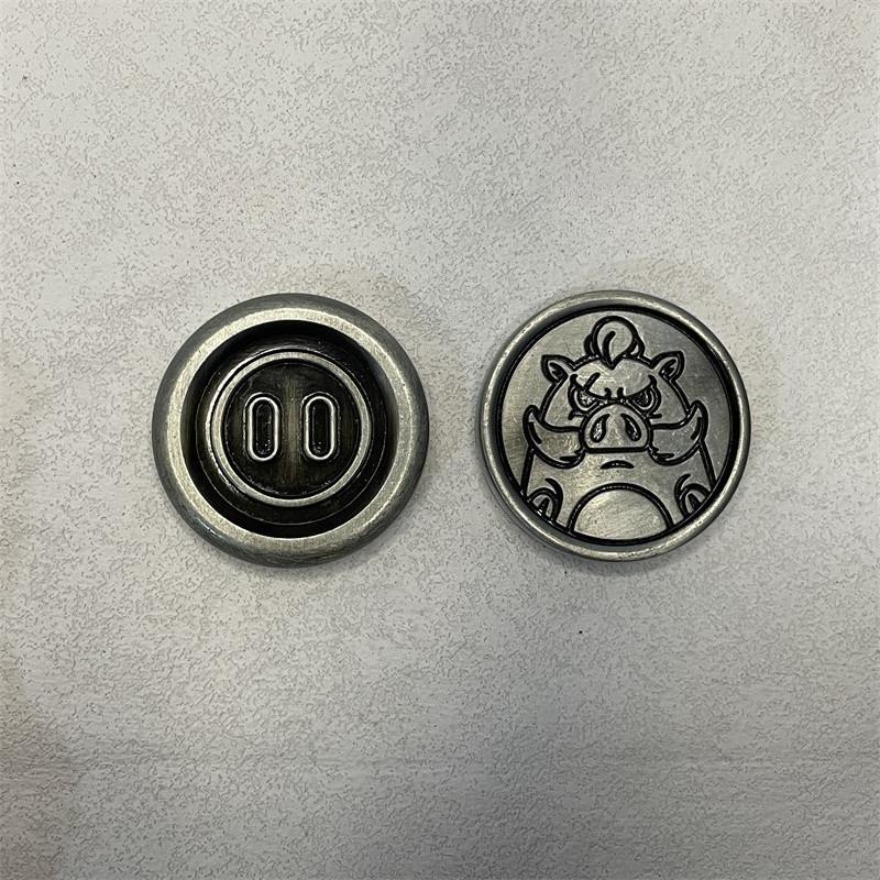 

Mini Fidget Magnetic Push Coin Milk Cap Push Card Edc Metal Stress Relief Toy Decompression Relieving Anxiety Ppb Antistresse