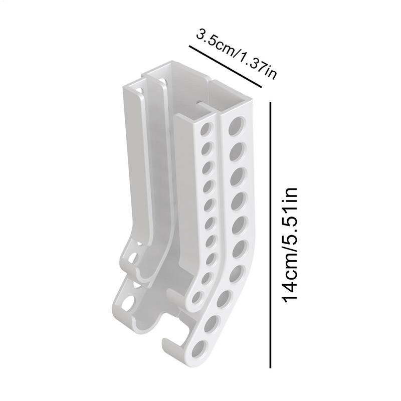 Battery Storage Organizer Wall Mount Rack For 10 AA And 10 AAA Batteries Durable Wall Mount Organizer For Kitchen Cupboar