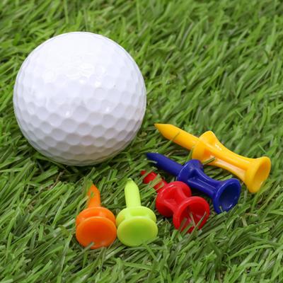 100Pcs 24/31/37/43/51MM Golf Tee Sharp Tip Plastic Golf Ball Holder Golf Training Aid Spike Kit Golf Accessories Golfer Gifts