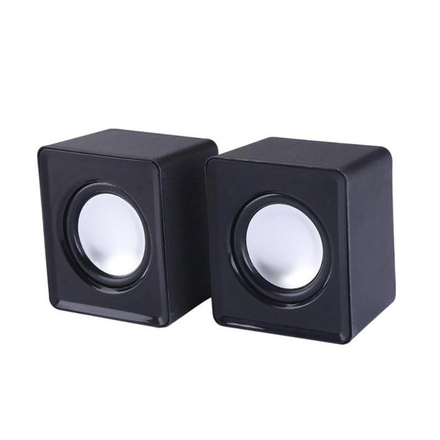 Altavoz para PC para Ordenador Portátil Portátil Escritorio Caja de Sonido Mini Caja de Sonido Música Bocina Columna Acústica Coluna Sistema de Audio