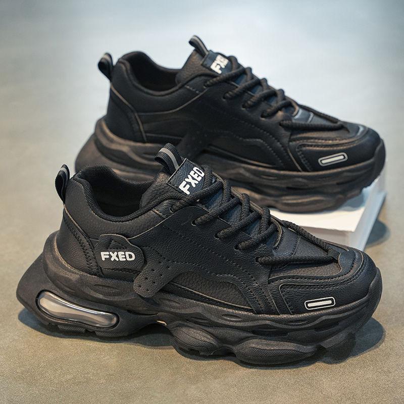 

Men s shoes summer new breathable little white shoes men s trend versatile platform sports shoes men s casual trendy shoes 44