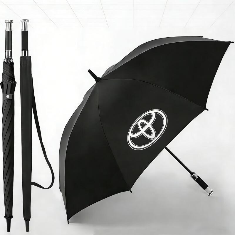 Прямой зонт Mingchen Toyota с логотипом автомобиля