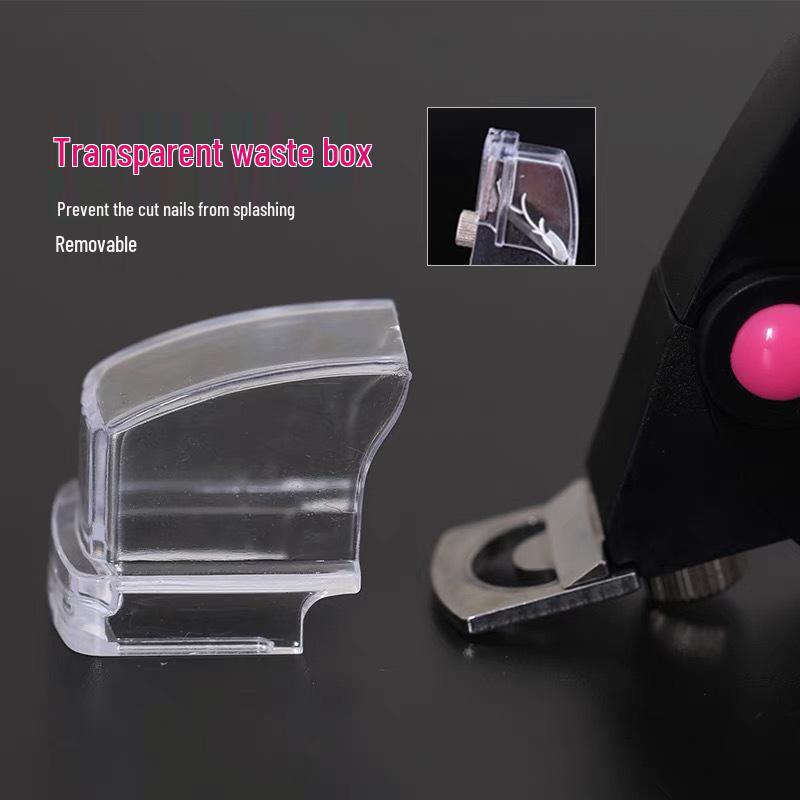 Nail Art U-Shaped French Cut Crystal Gel Extension Clipper