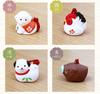Osaka Choseido Zodiac Figurine New Year Decoration Decorated Every Year Zodiac Pottery Original Wooden Tag Free Bonus Snake Snake Snake Earth Bell