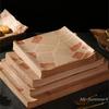 50/100pcs Oil-Proof Paper For Wrapping Sandwich Packaging Burger Bread Fried Food Fryer Air Baking Paper Plate Mat Accessories