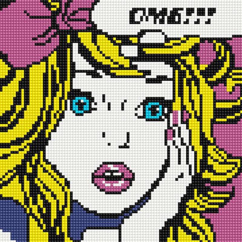 

Круглая/квадратная 3D DIY алмазная живопись животное/цветочное растение вышивка крестиком мозаика украшение дома подарок Full Square 30x30CM светло-синий