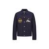 Patch Logo Big M Denim Jacket Men Jacket Dark-Blue 2EAHTM1DJ731XXCT