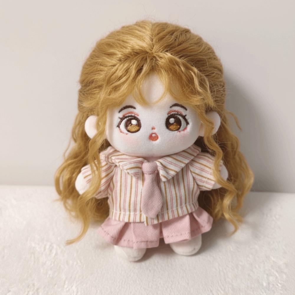 DIY Kleidung Rock 10cm Baumwollpuppenkleidung Hemd Niedliche Puppenkleidung Outfit Minikleid Puppen Anziehset 10cm Baumwollpuppe