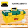 Three-Layer Foldable Plastic Toolbox for Car-Mounted Storage and Multi-Functional Repairs