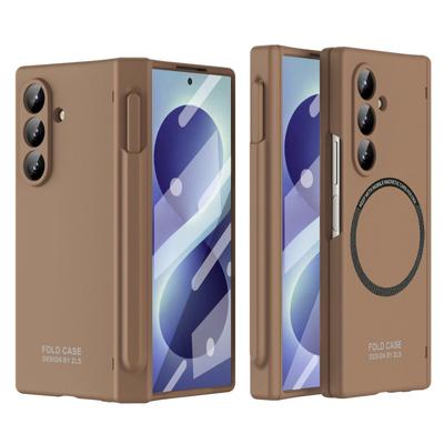 Magnetic Slim Case Galaxy Z Fold8 Ultra With Pen Slot Shockproof Hinge Protection PC Material