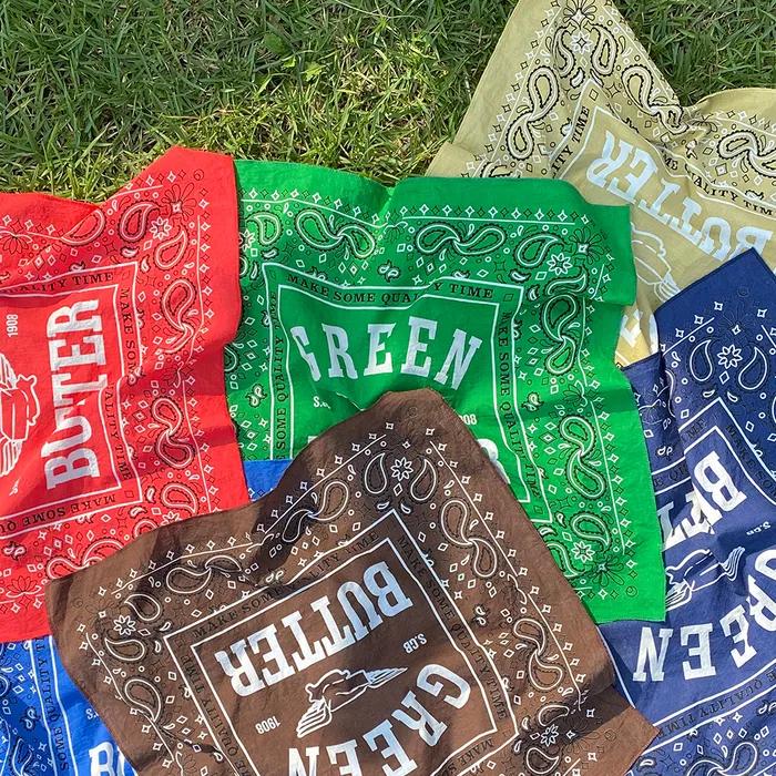 Butter Wing Bandana (Green)