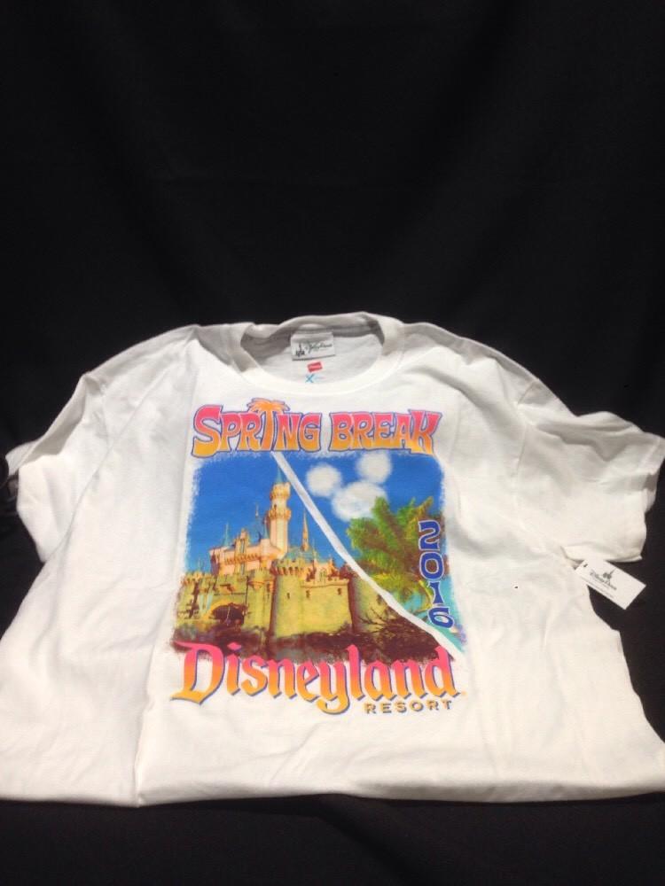 Disneyland Resort 2016 Spring Break Size M New With Tags Unisex T-Shirt XXXXL
