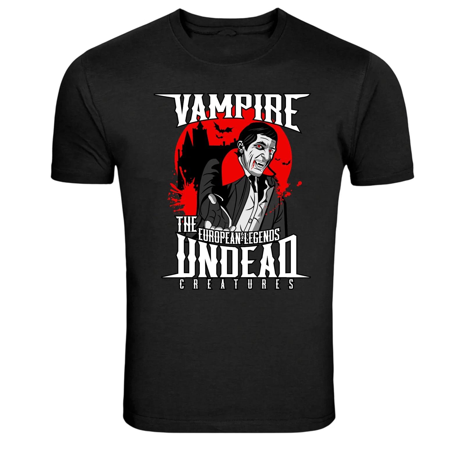 Vampire Undead Creatures Gothic Horror T-Shirt M