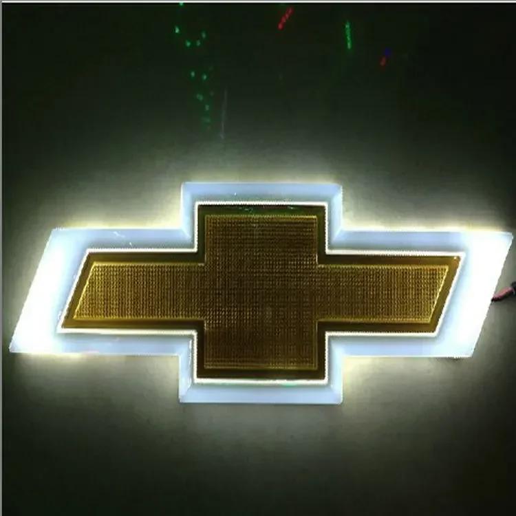 

LED Light Car Tail Trunk Emblem 17 X 5.5cm for Chevrolet Malibu Cruze Orlando Sail Captiva Equinox Trax Lacetti Cavalier Sticker 17 X 5.5cm білий
