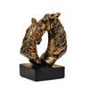 Horse Head Statue Ornament Horse Animal Sculptures Horse Figurines Decorative Objects for Home Office Bookshelf Table