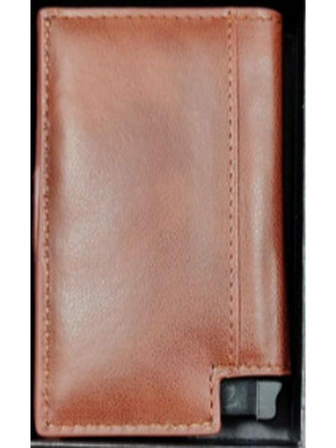 Męski metalowy aluminiowy portfel na karty z ochroną RFID i zabezpieczeniem przed kradzieżą