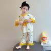 Girls' Soft Summer 2026 Modal Pajama Set - Breathable & Loose Fit