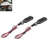 1pcs Zinc Alloy Turn Signal, Motorcycle Led Turn Signal, Off-Road Vehicle Mini Turn Signal Indicator Light