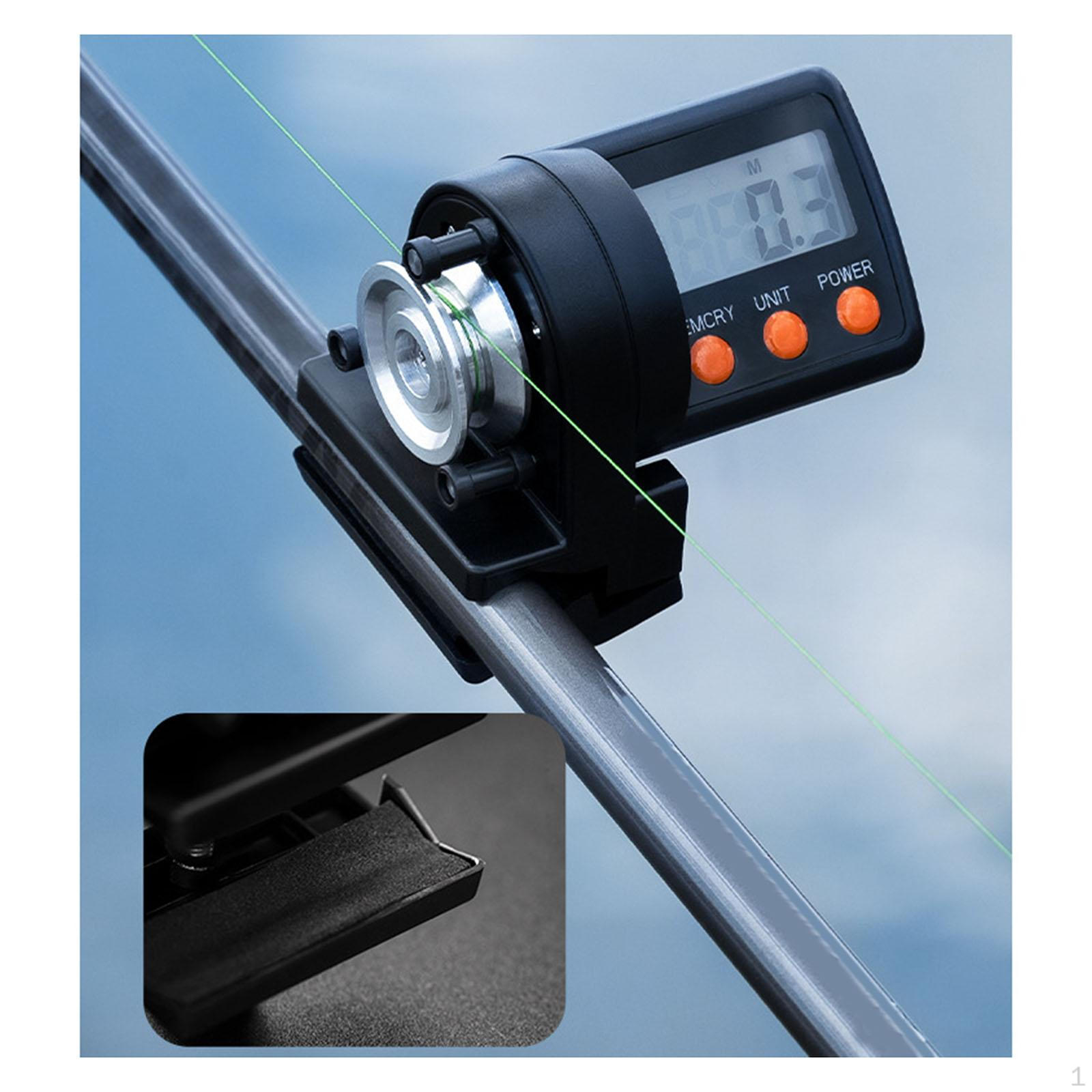 

Цифровой счетчик лески роликового типа, функция автоматического отключения, портативный, точный, профессиональный