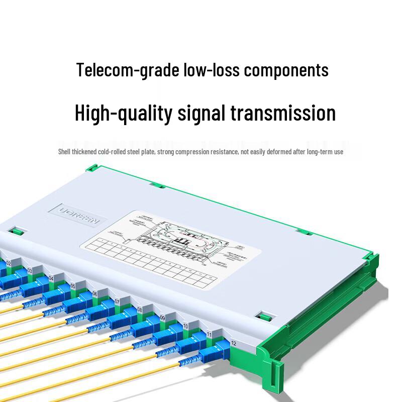 Ugreen NW389 2U 24-Port Single-Mode SC Fiber Optic Distribution Frame