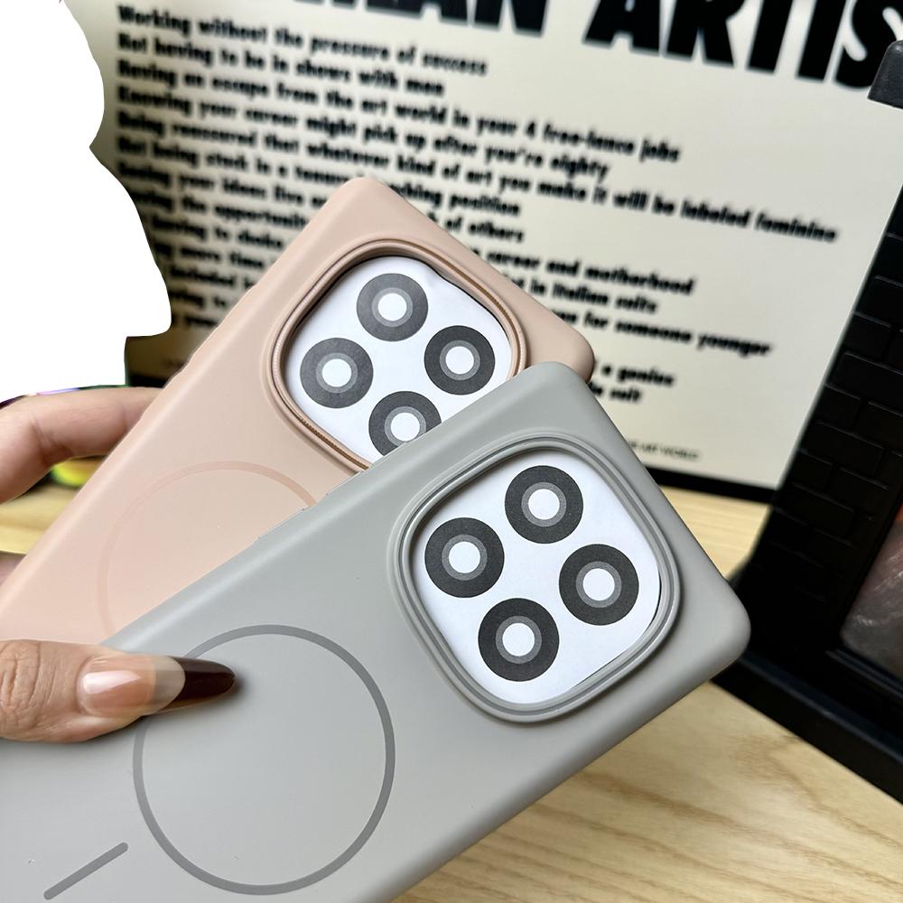Shockproof PC Frosted Bumper For POCO X7 Pro F7 5G Magnetic Hard Phone Case For POCO F7 Ultra M6 F6 F5 Pro C75 X5 X6 Matte Cover