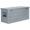 Aluminium Box - vidaXL - 80 X 30 X 35 Cm - Silver - Rust-resistant - Locking System