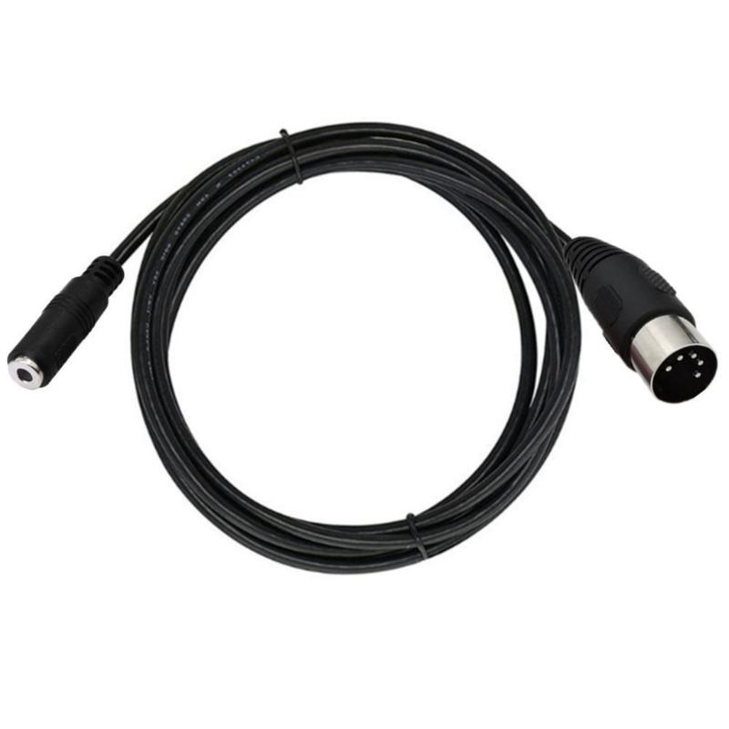 Din 5-Pin auf 3,5-mm-Kabel 5-Pin Din-Stecker auf 3,5-mm-Buchse Sound-Adapterkabel für Musikinstrumenten-Sound