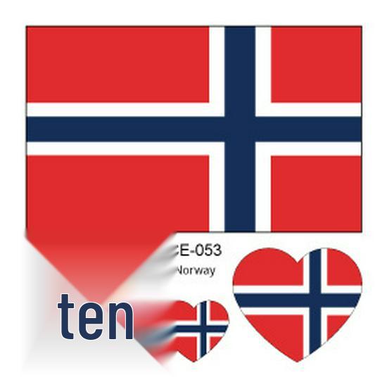 World Cup 2026 National Flag Waterproof Tattoo Stickers for Sports