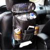 Car Back Seat Organizer Storage Bag Car Hanging Bag Multi-Pocket Auto Car Storage Tissue Box Car-styling Cool Wrap Bottle